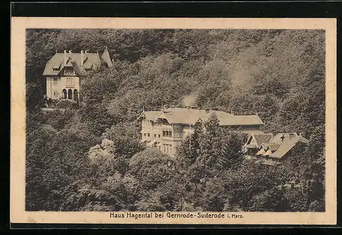 AK Gernrode-Suderode i. Harz, Haus Hagental