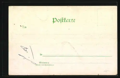 Künstler-AK Düsseldorf, Ausstellung 1902, Festhalle & Haupt-Bierrestaurant