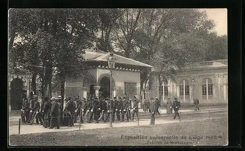AK Liége, Exposition universelle 1905, Pavilion de Montenegro
