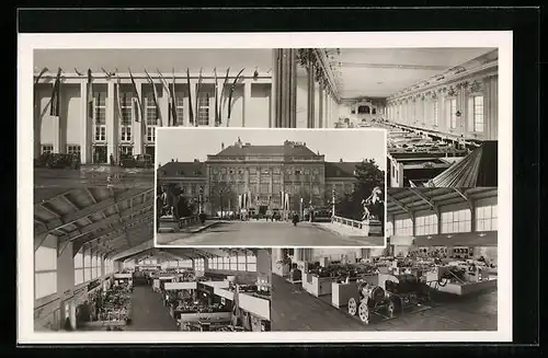 AK Wien, Internat. Messe 1947, Messehallen