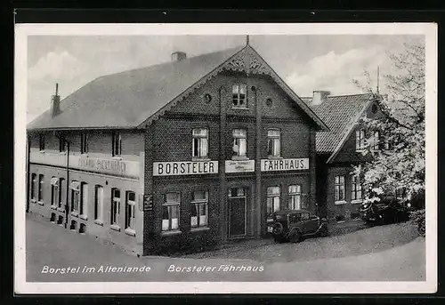 AK Borstel im Altenlande, Gasthaus Borsteler Fährhaus