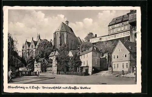 AK Marburg / Lahn, Universität mit Kaffee Vetter
