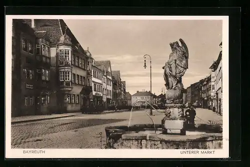 AK Bayreuth, Unterer Markt