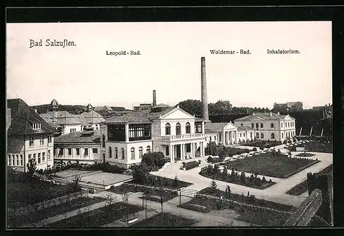 AK Bad Salzuflen, Leopold-Bad, Woldemar-Bad und Inhalatorium