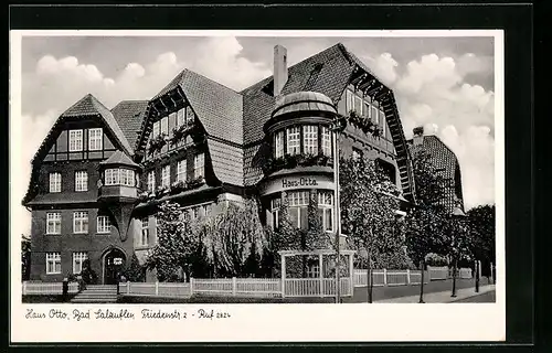 AK Bad Salzuflen, Haus Otto, Friedenstrasse 2
