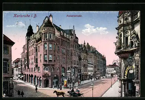 AK Karlsruhe, Kaiserstrasse