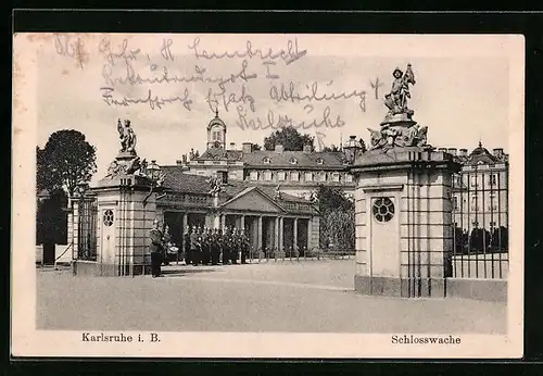 AK Karlsruhe, Schlosswache