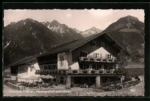 AK Oberjoch, Alpengasthof zum Löwen