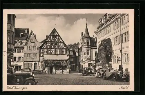 AK Bad Kissingen, Markt