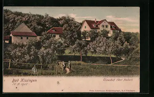 AK Bad Kissingen, Claushof (Carl Neubert)