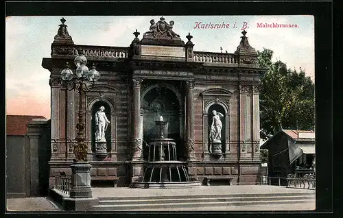 AK Karlsruhe, Malschbrunnen