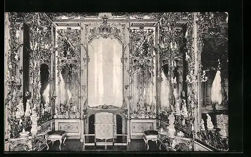 AK Ansbach, Königliches Schloss, Spiegelzimmer