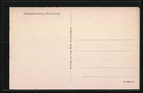 AK Ravengiersburg / Hunsrück, Ortsansicht mit dem Hunsrücker Dom