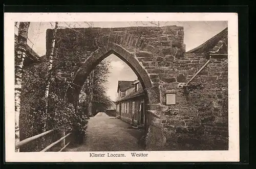 AK Loccum, Kloster Loccum, Westtor