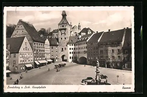 AK Landsberg a. Lech, Hauptplatz