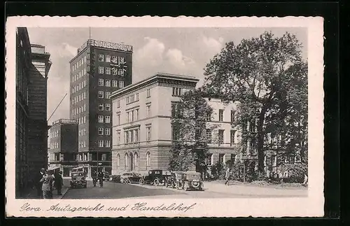 AK Gera, Amtsgericht und Handelshof