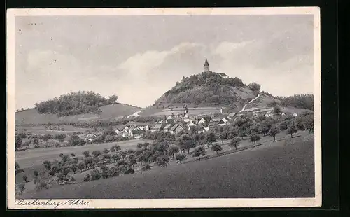 AK Leuchtenburg / Thür., Ortsansicht mit Seitenroda