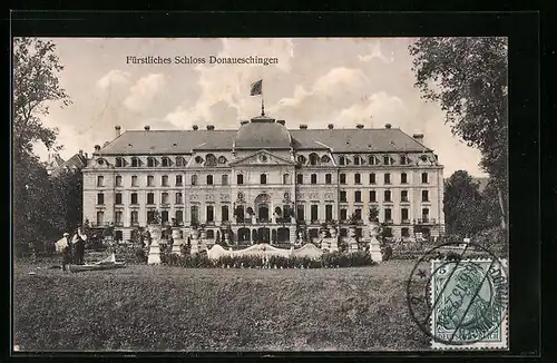 AK Donaueschingen, Fürstliches Schloss