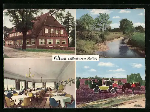 AK Ollsen / Lüneb. Heide, Gasthaus Zur Eiche