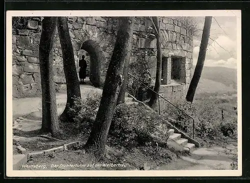 AK Weinsberg, Dichterturm auf der Weibertreu