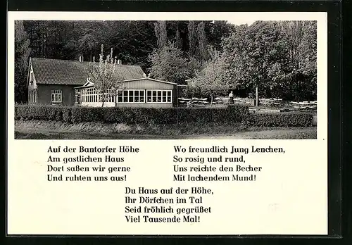AK Bantorf, Gasthaus Waldschänke Bantorfer Höhe