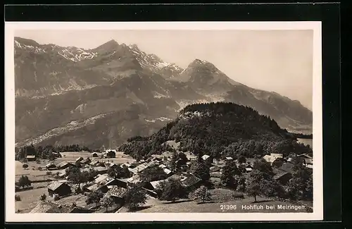 AK Hohfluh bei Meiringen, Gesamtansicht aus der Vogelschau