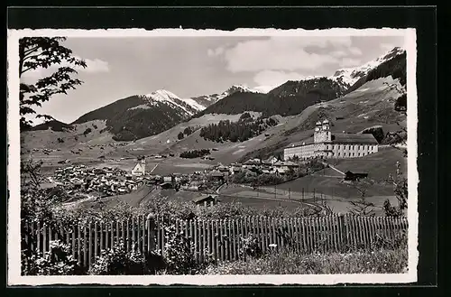 AK Disentis, Gesamtansicht aus der Ferne