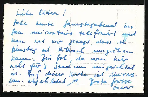 AK Leysin, Totalansicht von einem Berg aus