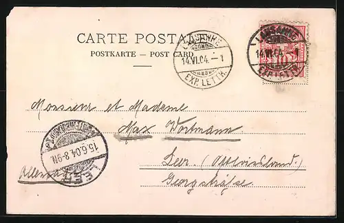 AK Vevey, La Tour-Bateau Genève