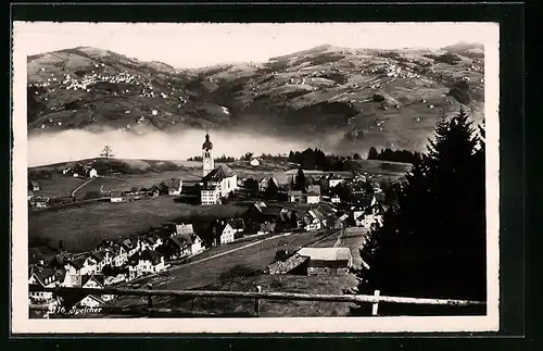 AK Speicher, Totalansicht aus der Vogelschau