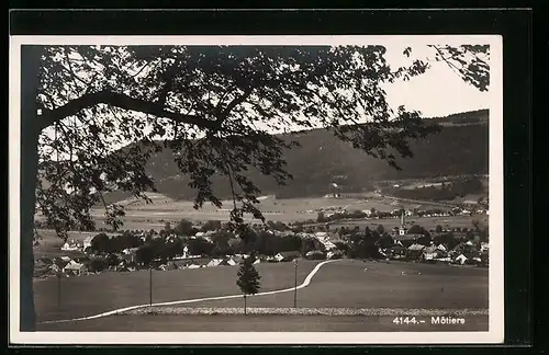 AK Motiers, Totalansicht aus der Ferne