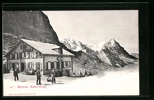 AK Grosse Scheidegg, Hotel Scheidegg