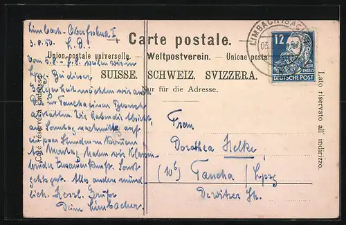 AK Davos, Totalansicht im Winter