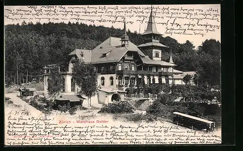 AK Zürich, Waldhaus Dolder