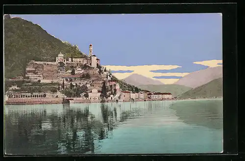 AK Morcote am Luganer See, Teilansicht