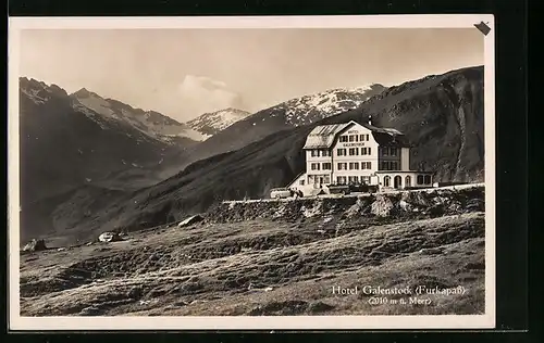 AK Furkapass, Hotel Galenstock