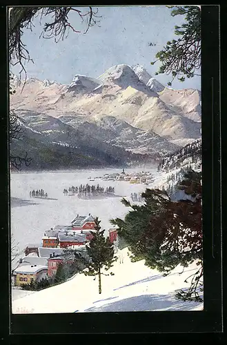 AK Campfer, Ortsansicht mit Ailvaplana