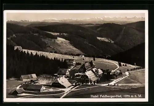 AK Feldberg i. Schwarzwald, Hotel Feldberger-Hof