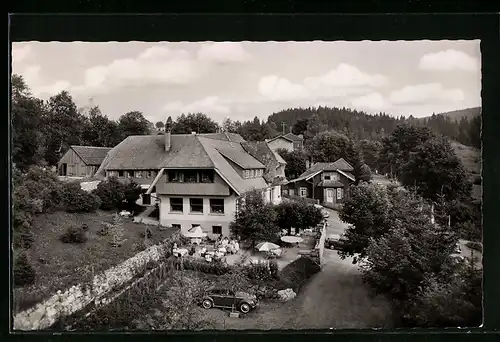 AK Häusern /Schwarzwald, Gasthof-Cafè Albtalblick