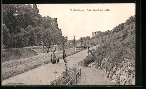 AK M.-Gladbach, Hohenzollernstrasse