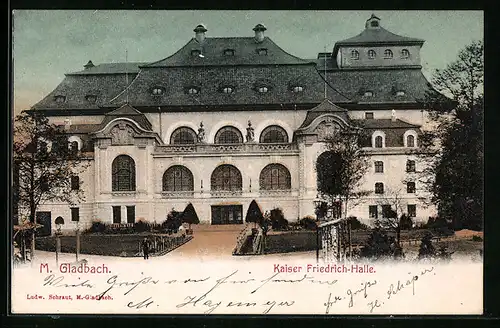 AK M.-Gladbach, Kaiser Friedrich-Halle