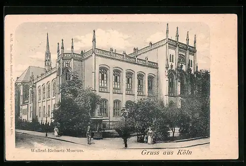 AK Köln a. Rh., Wallraf-Richartz-Museum
