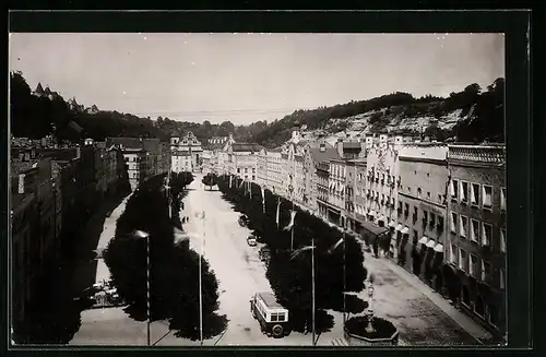 AK Burghausen a. d. Salzach, Hauptplatz aus der Vogelschau