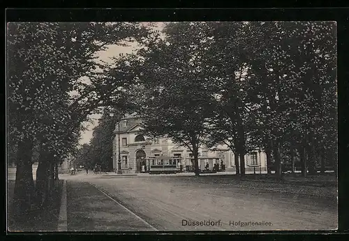 AK Düsseldorf, Hofgartenallee