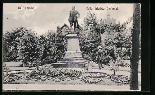 AK Dortmund, Kaiser Friedrich-Denkmal