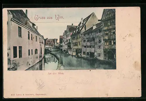 AK Ulm a. D., An der Blau