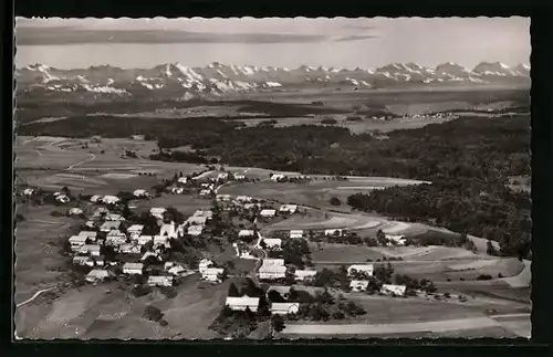 AK Oberwihl über Laufenburg /Baden, Totalansicht aus der Vogelschau