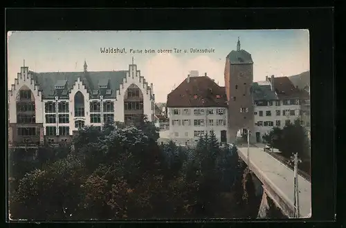 AK Waldshut, Partie beim oberen Tor und Volksschule