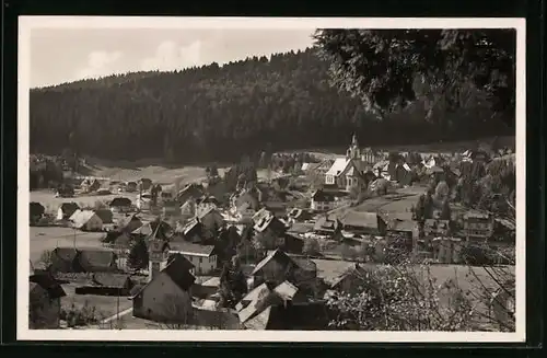 AK Todtmoos im Schwarzwald, Blick von Osten auf den Ort
