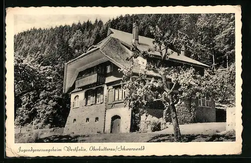 AK Oberkutterau /Schwarzwald, Jugendgenesungsheim Westfalia